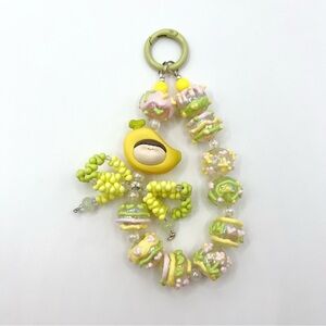 Handmade beads phone charm/bag charm/keychain